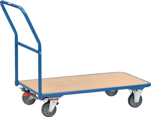 Plattformwagen Ladeflächen L850xB450mm STA brillantblau Trgf.250 kg || VE = 1 ST