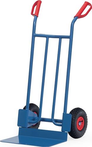 Sackkarre H.1150mm Schaufel-L300xB480mm Luft-Bereifung Trgf.250kg brillantblau || VE = 1 ST