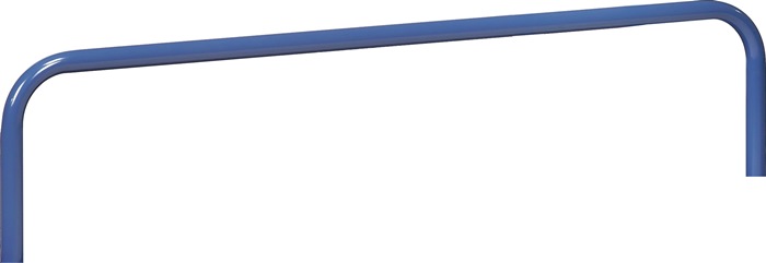 Einsteckbügel L1200xH300mm STA brillantblau f.Plattenwagen/-Ständer