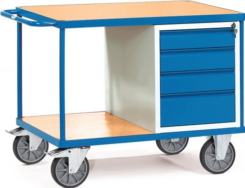 Werkstattwagen H900xB1050xT700mm grau/blau Schubl.xH 1x105,2x120,1x180mm || VE = 1 ST