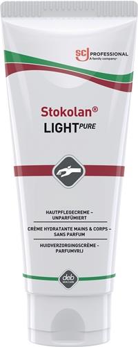 Hautpflegecreme Stokolan® Light PURE 100ml duft-/farbstofffrei Tube || VE = 1 ST