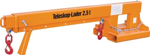 Teleskoplader max.3655mm Trgf.2500kg silber verz.f.Gabelstapler BAUER || VE = 1 ST