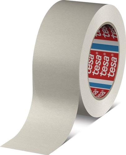 Verpackungsklebeband Papier tesapack® 4713 weiß L.50m B.50mm TESA || VE = 6 RL