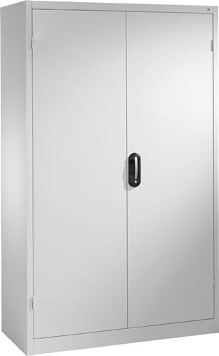 Flügeltürenschrank H1950xB1200xT 500mm lichtgrau/lichtgrau 4 BD C+P || VE = 1 ST