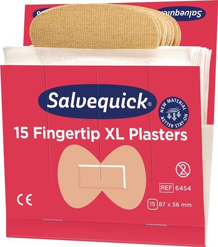 Pflasterstrips Salvequick elastisch 6 Nachfüllpack.je 15 St.SALVEQUICK || VE = 1 KT