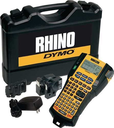 Beschriftungsgerät Rhino 5200 Schriftbandbreiten 6,9,12,19mm DYMO || VE = 1 ST