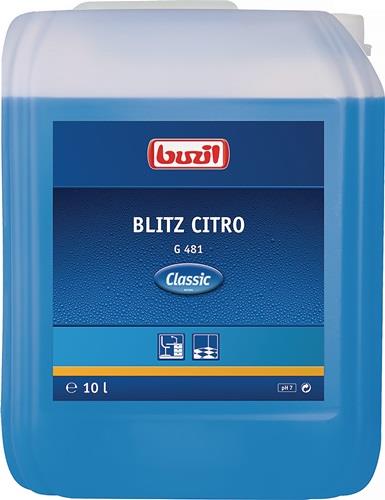 Alkoholreiniger Blitz Citro G 481 10l Kanister BUZIL || VE = 1 ST