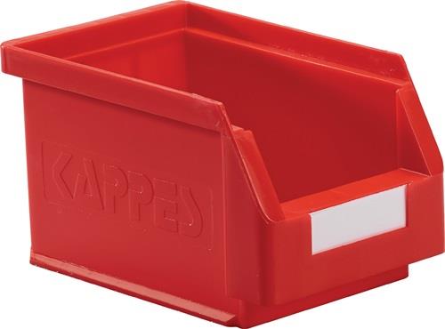 Sichtlagerkasten L230xB140xH130mm PE rot RASTERPLAN || VE = 1 ST