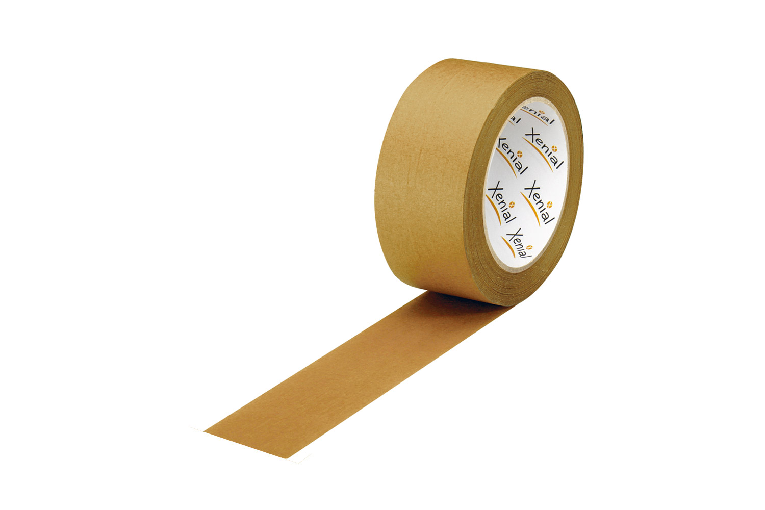 Papier-Packband, 50mm breitx50lfm, 130µ,, braun / Inhalt à VE = 36