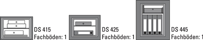Sicherh.-Schrank DualSafe DS 415 E FP H320xB435xT380mm 1l 44kg BURG-WÄCHTER