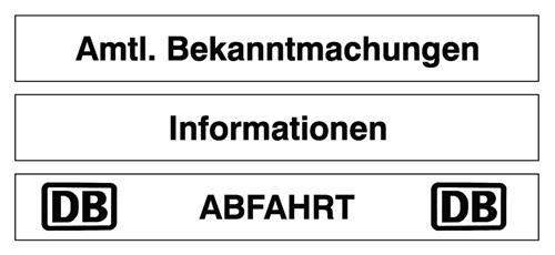 Textleiste Text Acrylglas weiß WSM || VE = 1 ST