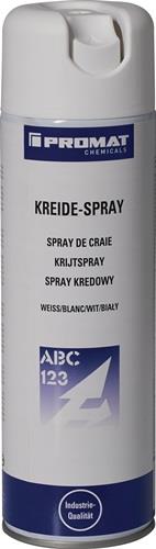 Kreidespray weiß 500 ml Spraydose PROMAT CHEMICALS || VE = 6 ST