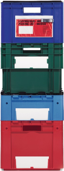 Drehstapelbehälter PP blau L600xB400xH320mm LA-KA-PE