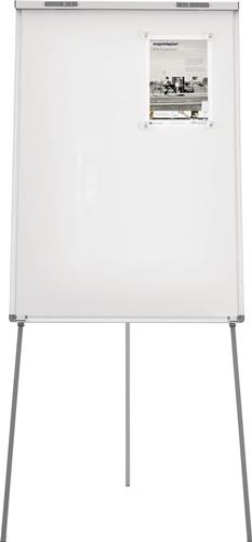 Flipchart Schreibfläche B680xH1045mm weiß höhenv.b.1,85m MAGNETOPLAN || VE = 1 ST