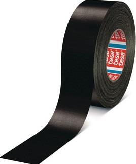 Gewebeband tesaband® Premium 4651 schwarz L.50m B.50mm Rl.TESA || VE = 3 ST