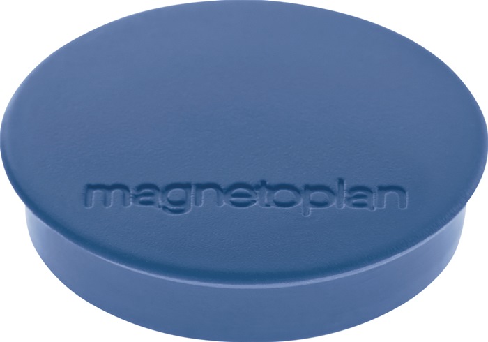 Magnet Basic D.30mm dunkelblau MAGNETOPLAN - Inhalt 10 Stück