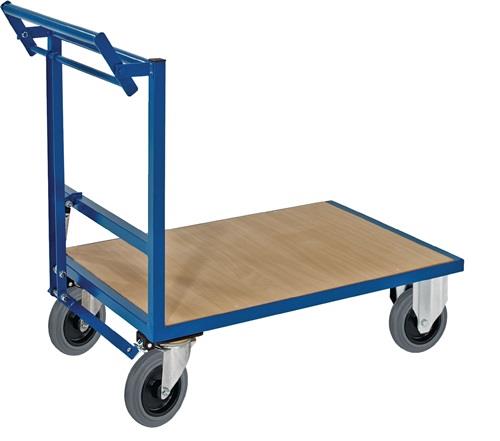 Plattformwagen Ladeflächen L1000xB700mm STA enzianblau Trgf.500kg || VE = 1 ST